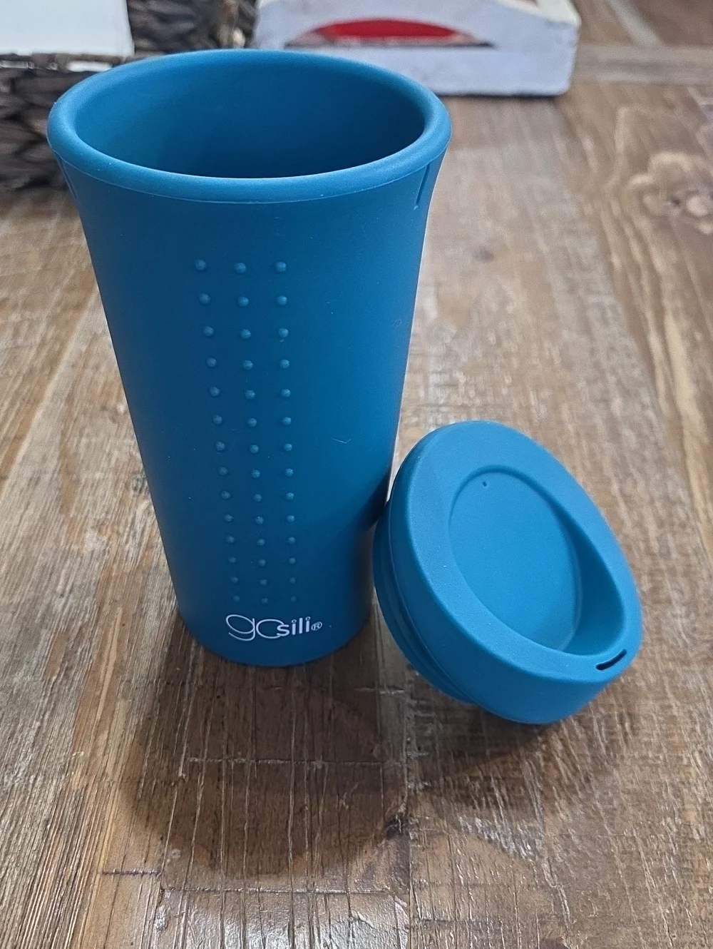 GOSili Teal Travel Mug - Silicone Tumbler